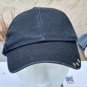 Black & Silver Women's Cap
